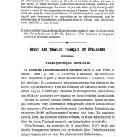 0959 - Page 935 - Bibliographie. L'officine, moeurs pharmaceutiques, roman par Mary-Gill. Librairie Tassel... / Revue des travaux français et étrangers. Thérapeutique médicale. La cause de l'accoutumance à l'arsenic (Arch. f. exp. Path. et Pharm., 1906, p. 156)