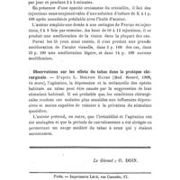 0036 - Page 32 - Revue des travaux français et étrangers. Thérapeutique chirurgicale. L'influence de l'iodure de potassium sur la cataracte commençante. / Observations sur les effets du tabac dans la pratique chirurgicale