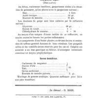 0084 - Page 80 - Formulaire. Amygdalite aiguë. (Dieulafoy). / Savon dentifrice