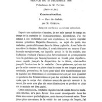 0095 - Page 91 - Société de thérapeutique. Séance du 23 décembre 1908 (Suite et fin.). Communication. I. - Cure du diabète, par M. Guelpa