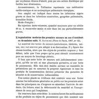 0156 - Page 152 - Revue des thèses, par Mme P. Labobie. Le terpène ozoné « Tallianine » en thérapeutique. M. Jean Gautier (1908). / L'organisation moderne des premiers secours en cas d'accident ou de malaise subit. M. Savouré (1907)