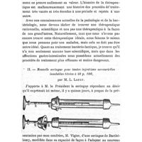 0310 - Page 306 - Société de thérapeutique. Séance du 10 février 1909. A l'occasion du procès-verbal. I. - Sur la médication bactério-lactique, par le Dr Palier... / II. - Nouvelle seringue pour toutes injections mercurielles insolubles titrées à 40 p. 100, par M. L. Lafay