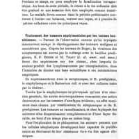 0321 - Page 317 - Revue des travaux français et étrangers. Thérapeutique médicale. Marche clinique de la gastroptose et son traitement. / Traitement des tumeurs expérimentales par les toxines bactériennes