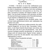0325 - Page 321 - Leçons de pharmacologie clinique. Le Codex et l'art de formuler. (Suite.). Par le Dr G. Bardet