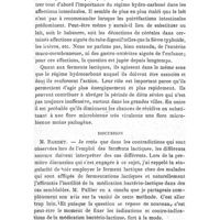 0426 - Page 422 - Société de thérapeutique. Séance du 24 février 1909. Communication (suite et fin). II. - Action combinée du régime et des ferments lactiques dans le traitement des entérites, par M. Bize. / Discussion