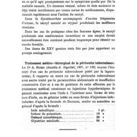 0515 - Page 511 - Revue des travaux français et étrangers. Gynécologie et Obstétrique. Traitement du ténesme vésical par le santyl dans les différentes affections gynécologiques. / Traitement médico-chirurgical de la péritonite tuberculeuse