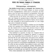 0555 - Page 551 - Bibliographie. Précis d'obstétrique, par MM. Ch. Maygrier... et A. Schwab... O. Doin, éditeur... / Revue des travaux français et étrangers. Thérapeutique chirurgicale. Les attelles de store dans le traitement des fractures (Rev. méd. d'Amiens.)