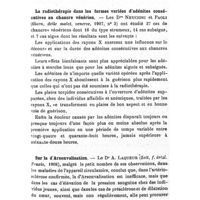 0561 - Page 557 - Revue des travaux français et étrangers. Physiothérapie. Influence des bains à température élevée sur les échanges azotés. / La radiothérapie dans les formes variées d'adénites consécutives au chancre vénérien. / Sur la d'Arsonvalisation