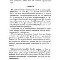 0562 - Page 558 - Revue des travaux français et étrangers. Physiothérapie. Sur la d'Arsonvalisation. / Pédiatrie. 550 cas de coqueluche traités par le port de la ceinture abdominale (Journ. am. med. Ass.). / Traitement de la bronchite chez les enfants