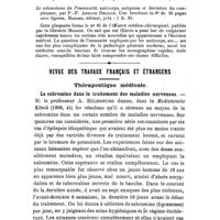 0586 - Page 582 - Bibliographie. Guide pratique pour l'analyse du lait, par MM. J. et P. Perrin... J.-B. Baillière, éditeur... / Le mécanisme de l'immunité, anticorps, antigènes et déviation du complément, par P.-F. Armand Delille... Masson, éditeur... / Revue des travaux français et étrangers. Thérapeutique médicale. La sabromine dans le traitement des maladies nerveuses