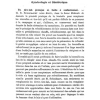 0591 - Page 587 - Revue des travaux français et étrangers. Thérapeutique médicale. L'insufflation d'air stérilisé dans la ponction des pleurésies. / Gynécologie et Obstétrique. Un tire-lait pratique et facile à confectionner