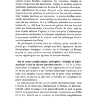 0635 - Page 631 - Revue des travaux français et étrangers. Thérapeutique médicale. Traitement de la dysenterie amibienne. / Sur le goitre exophtalmique, pathogénie, étiologie et traitement par le lait de chèvre thyroïdectomisée