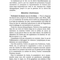 0636 - Page 632 - Revue des travaux français et étrangers. Thérapeutique médicale. Sur le goitre exophtalmique, pathogénie, étiologie et traitement par le lait de chèvre thyroïdectomisée. / Maladies vénériennes. Traitement du chancre mou et du bubon