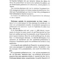 0721 - Page 717 - Revue des travaux français et étrangers. Thérapeutique chirurgicale. Sigmoïdite chronique. / Technique spéciale de prostatectomie en deux temps
