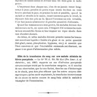 0723 - Page 719 - Revue des travaux français et étrangers. Gynécologie et Obstétrique. Thérapeutique des vomissements de la grossesse. / Effet de la transfusion du sang sur une malade atteinte de fièvre puerpérale