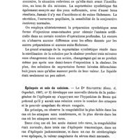 0749 - Page 745 - Revue des travaux français et étrangers. Pharmacologie. Recherches sur la suprarénine synthétique. / Épilepsie et sels de calcium