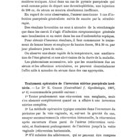 0795 - Page 791 - Revue des travaux français et étrangers. Gynécologie et Obstétrique. Traitement sérothérapique de la fièvre puerpérale. / Traitement opératoire de l'inversion utérine puerpérale invétérée