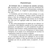 0835 - Page 831 - Revue des travaux français et étrangers. Hygiène et toxicologie. Le végétarisme et les oeufs. / Physiothérapie. De l'extension dans le traitement des maladies nerveuses