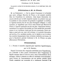 0845 - Page 841 - Société de thérapeutique. Séance du 26 mai 1909. / Félicitations à M. de Fleury. / Présentations. I. - Trousse et nouvelles ampoules pour injections hypodermiques, par le Dr Dhotel