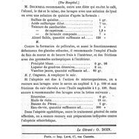 0916 - Page 912 - Formulaire. Alopécie séborrhéique. (The Hospital.)