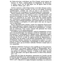 0033 - Page 29 - Bibliographie. La tuberculose par arthritisme, par Paul Carton... A. Maloine, éditeur... / La Méthode d'Ehrlich. Traitement de la syphilis par le dioxydiamido-arsénobenzol (salvarsan). Étude clinique et thérapeutique, par le Dr E. Emery... O. Doin et fils, éditeurs..