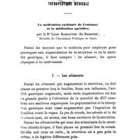 0085 - Page 81 - Thérapeutique médicale. La médication excitante de l'estomac et la médication apéritive, par le Dr Léon Rabinovici..