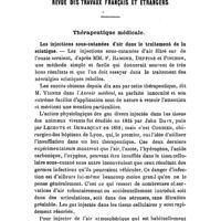 0229 - Page 227 - Revue des travaux français et étrangers. Thérapeutique médicale. Les injections sous-cutanées d'air dans le traitement de la sciatique