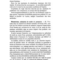0238 - Page 236 - Revue des travaux français et étrangers. Gynécologie et obstétrique. De l'opération césarienne (La Gynécologie, février 1911, analysé par la Presse médicale). / Rhumatisme, salicylate de soude et grossesse