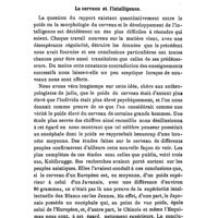 0265 - Page 263 - Variétés. Le cerveau et l'intelligence