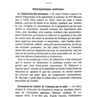 0269 - Page 267 - Revue des travaux français et étrangers. Thérapeutique médicale. La rééducation des anormaux. / Traitement de l'ulcère de l'estomac par le salol