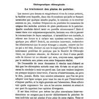 0312 - Page 310 - Le mouvement thérapeutique. Thérapeutique chirurgicale. Le traitement des plaies de poitrine