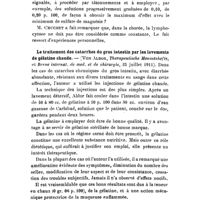 0318 - Page 316 - Revue des travaux français et étrangers. Thérapeutique médicale. Traitement de la chorée par les injections sous-arachnoïdiennes de sulfate de magnésie. / Le traitement des catarrhes du gros intestin par les lavements de gélatine chaude