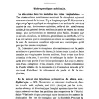 0349 - Page 347 - Revue des travaux français et étrangers. Thérapeutique médicale. Le sinapisme dans les maladies des voies respiratoires. / De la valeur des injections préventives du sérum anti-diphtérique