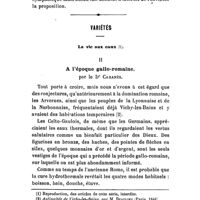 0422 - Page 420 - Thérapeutique chirurgicale. A propos du traitement du goitre exophtalmique, par M. A. Bréchot... / Variétés. La vie aux eaux. II. A l'époque gallo-romaine, par le Dr Cabanès
