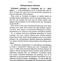 0431 - Page 429 - Revue des travaux français et étrangers. Thérapeutique médicale. Traitement mécanique de l'aérophagie par la « pince nasale »