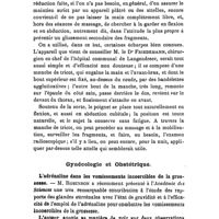 0480 - Page 478 - Revue des travaux français et étrangers. Thérapeutique chirurgicale. Un appareil simple pour les fractures de l'extrémité inférieure du radius. / Gynécologie et obstétrique. L'adrénaline dans les vomissements incoercibles de la grossesse