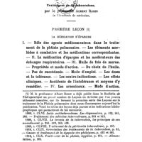 0563 - Page 561 - Hôpital Beaujon. - Clinique thérapeutique. Traitement de la tuberculose, par le Professeur Albert Robin..