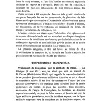 0638 - Page 636 - Revue des travaux français et étrangers. Thérapeutique médicale. L'usage en thérapeutique d'alcool mélangé d'oxygène. / Thérapeutique chirurgicale. Traitement de l'empyème par la méthode de Bülau