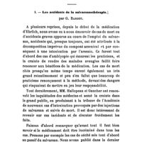 0689 - Page 687 - Pharmacologie. I. - Les accidents de la salvarsanothérapie. Par G. Bardet