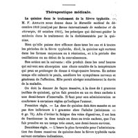 0715 - Page 713 - Revue des travaux français et étrangers. Thérapeutique médicale. La quinine dans le traitement de la fièvre typhoïde