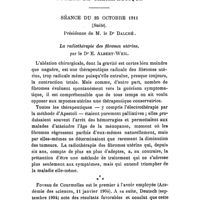 0783 - Page 781 - Société de thérapeutique. Séance du 25 octobre 1911 (Suite). La radiothérapie des fibromes utérins, par le Dr E. Albert-Weil