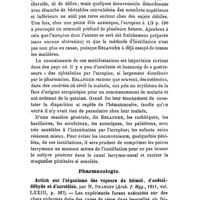 0800 - Page 798 - Revue des travaux français et étrangers. Hygiène et toxicologie. A propos des intoxications par l'atropine, surtout chez les enfants. / Pharmacologie. Action sur l'organisme des vapeurs de formol, d'acétaldéhyde et d'acroléine, par N. Iwanoff (Arch. f. Hyg., 1911, vol. LXXIII, p. 307)