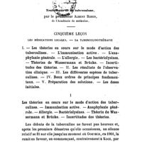 0803 - Page 801 - Hôpital Beaujon. - Clinique thérapeutique. Traitement de la tuberculose, par le Professeur Albert Robin..