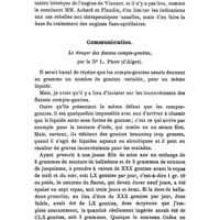 0823 - Page 821 - Société de thérapeutique. Séance du 8 novembre 1911. Présentations. II. Un cas d'angine de Vincent traité par la médication d'Ehrlich. Note de Marcel Sourdel... Présentée par M. Albert Robin. / Communication. Le danger des flacons compte-gouttes, par le Dr L. Pron..