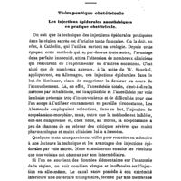 0825 - Page 823 - Mouvement thérapeutique. Thérapeutique obstétricale. Les injections épidurales anesthésiques en pratique obstétricale