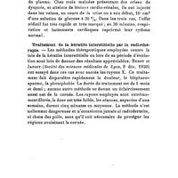 0116 - Page 112 - Revue des travaux français et étrangers. Les injections de sérum glucose hypertonique dans les dyspnées sine materia. / Traitement de la kératite interstitielle par la radiothérapie