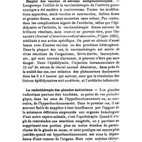 0506 - Page 498 - Revue des travaux français et étrangers. Emploi des vaccins et sérums antigonococciques. / La radiothérapie des glandes endocrines