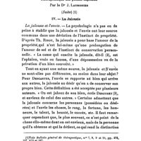 0601 - Page 593 - Thérapeutique générale. Thérapeutique des péchés capitaux. Par le Dr J. Laumonier. (Suite)