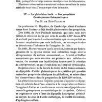 0614 - Page 606 - Société de thérapeutique. 12 octobre 1921. III. - Traitement de la blennorragie par la lymphothérapie. Par M. Artault de Vevey. / IV. - Le philothion isolé. - Ses propriétés. Conséquences thérapeutiques. Par M. de Rey-Pailhade