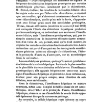 0619 - Page 611 - Revue des travaux français et étrangers. Le fonctionnement du foie à la suite de l'Anesthésie chirurgicale